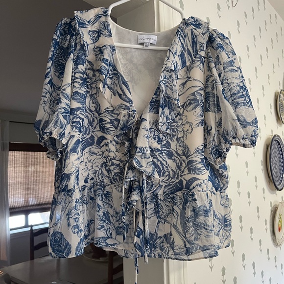 Lucy Paris Bee Ruffle top - Picture 5 of 10